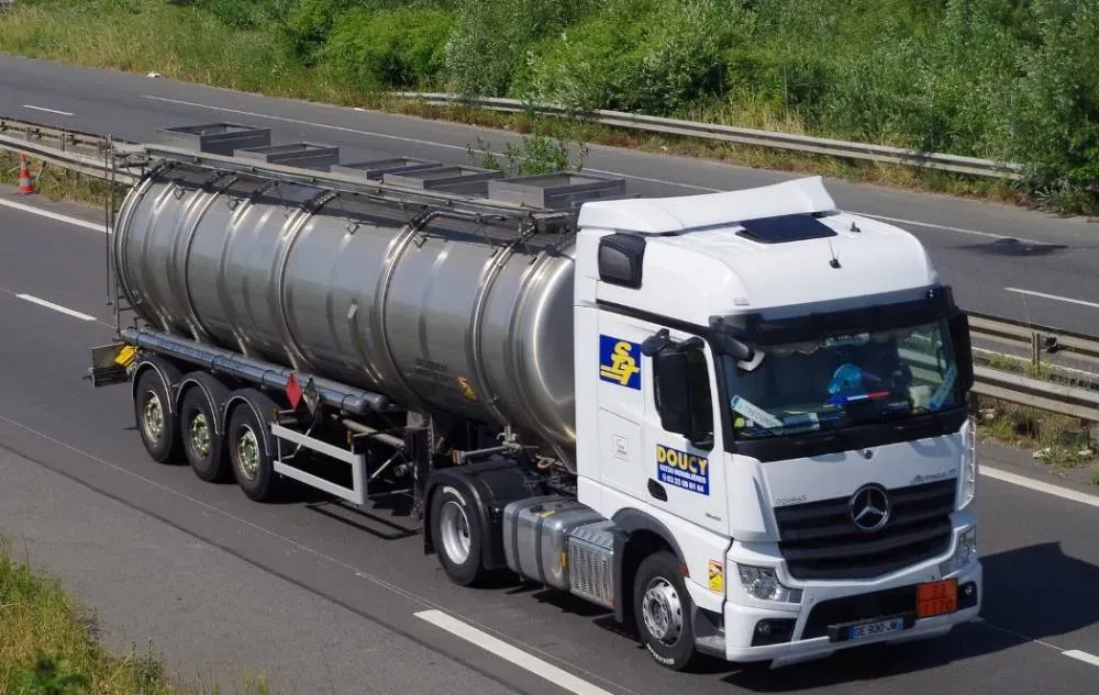 Transport de matière dangereuse près de Paris