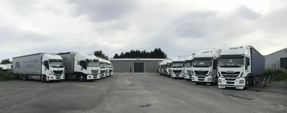 Transport vrac près de Paris